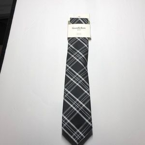 NWT Goodfellow & Co black stripe tie